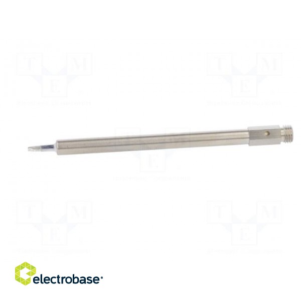 Tip | chisel | 1.6x9.5mm | for  soldering iron | WEL.WMP image 3