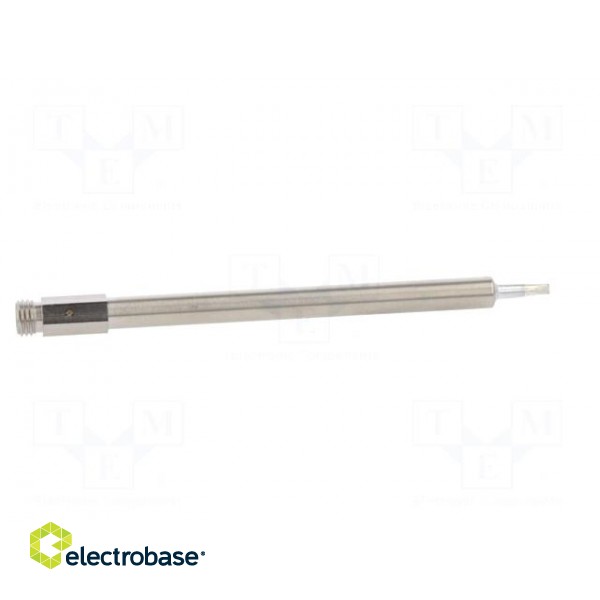 Tip | chisel | 1.6x9.5mm | for  soldering iron | WEL.WMP image 7