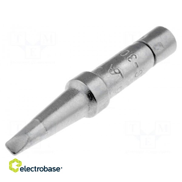 Tip | chisel | 2.4x0.8mm | 480°C | for  soldering iron | WEL.PT-B9