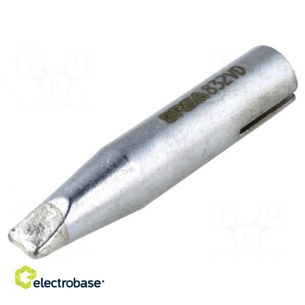 Tip | chisel | 5mm | for soldering station | ERSA-RDS80