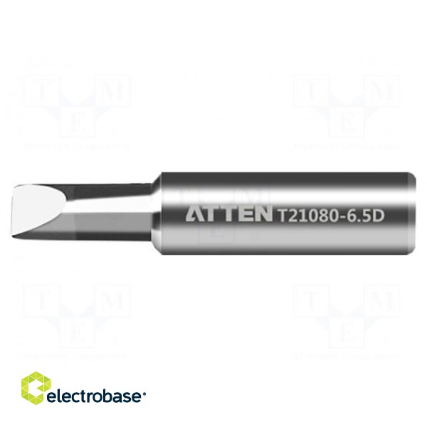 Tip | chisel | 6.5mm | for  soldering iron | ST-2080D