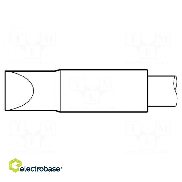 Tip | chisel | 7.5x1.7mm | longlife