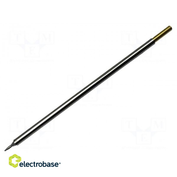 Tip | chisel,elongated | 1mm | 302°C | for soldering station image 2