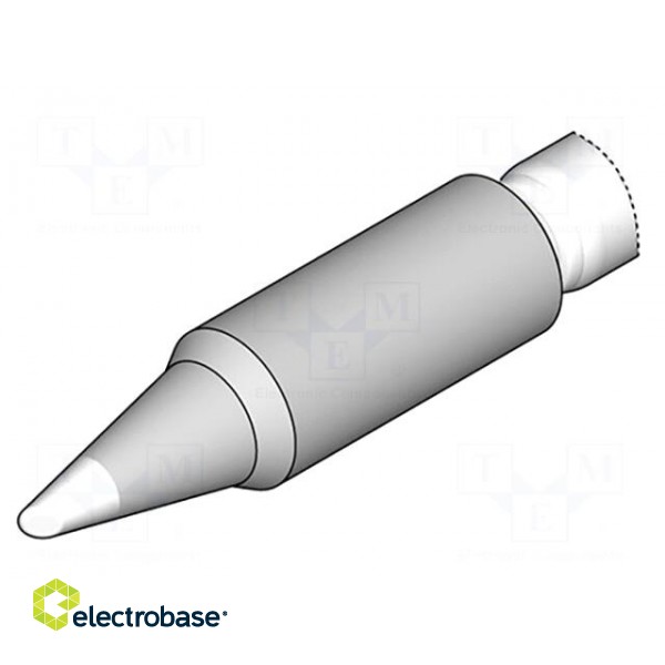 Tip | conical sloped | 0.6mm