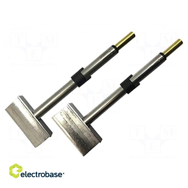 Tip | cutting,bent | 28mm | 413°C | for soldering station | 2pcs.