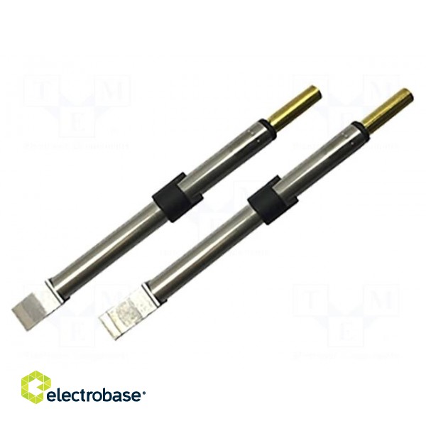 Tip | cutting,bent | 6.35mm | 413°C | for soldering station | 2pcs.