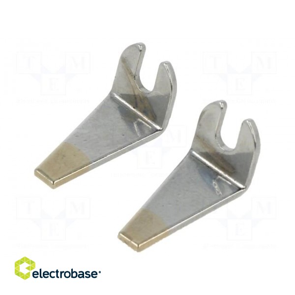 Tip | flat | 3mm | for soldering station | 2pcs | XY-LF1680