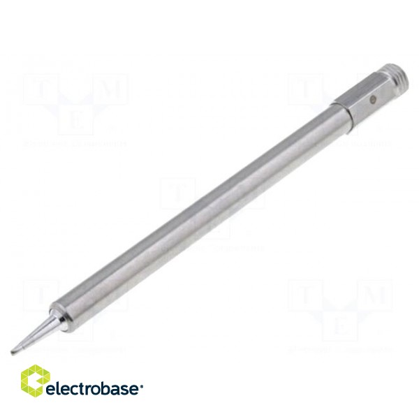 Tip | narrow spade | 0.8x8.4mm | for  soldering iron | WEL.WMP