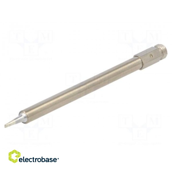 Tip | narrow spade | 1.2x8.4mm | for  soldering iron | WEL.WMP фото 1