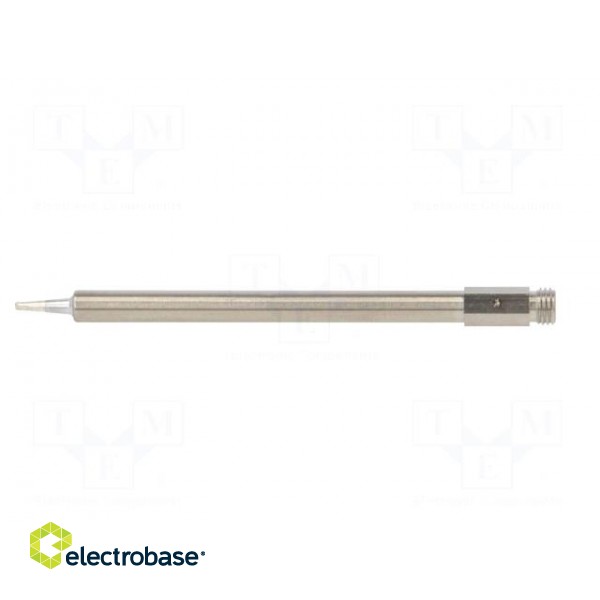 Tip | narrow spade | 1.2x8.4mm | for  soldering iron | WEL.WMP фото 3