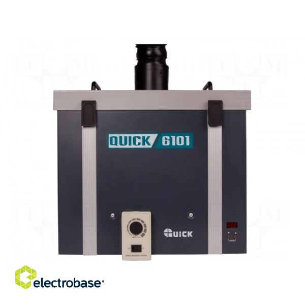Device: fume extractor | Plug: EU | 200m3/h | 230VAC | 80W | Ch: 1 фото 1