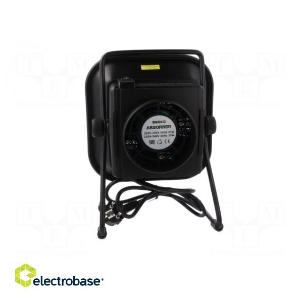 Device: fume extractors | 230VAC | Plug: EU | 23W | Colour: black | V: ESD image 6