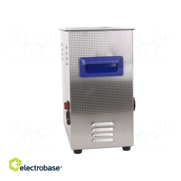 Ultrasonic washer | 300x155x150mm | 40kHz | 20÷80°C | 230VAC | Plug: EU фото 8