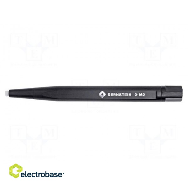 Tool: brush | fiberglass | L: 120mm | Ø: 4mm | ESD | BRN-2-167/10