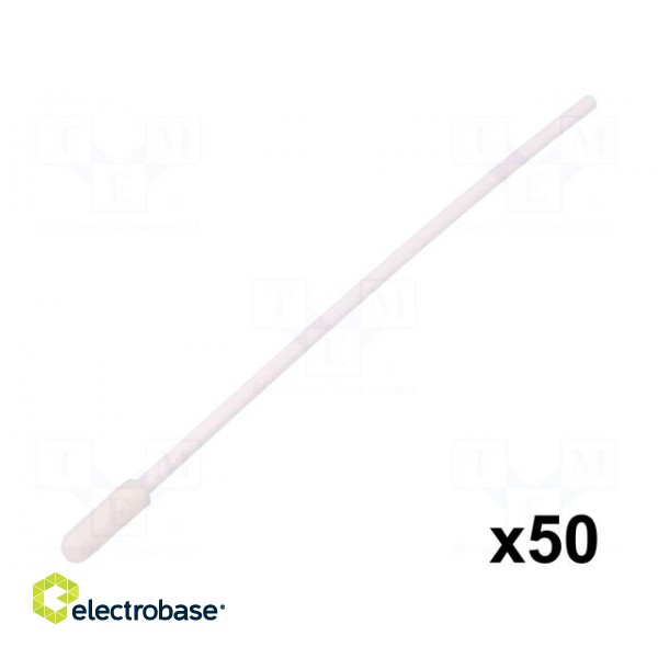 Tool: cleaning sticks | L: 135mm | Length of cleaning swab: 19mm image 1