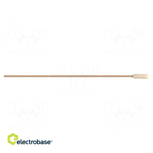 Tool: cleaning sticks | L: 152.4mm | 10pcs | Handle material: wood image 3