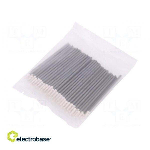 Tool: cleaning sticks | L: 80mm | Width of cleaning swab: 3mm фото 3