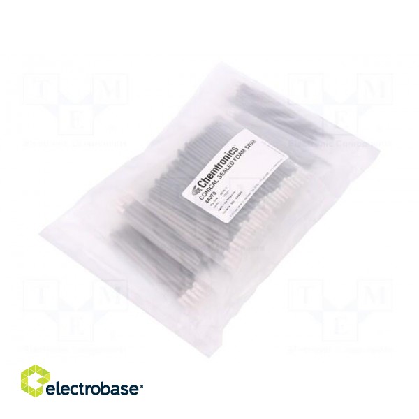 Tool: cleaning sticks | L: 80mm | Width of cleaning swab: 3mm фото 2