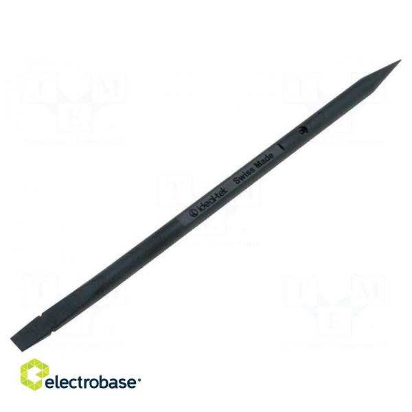 Tool: scraper | plastic | L: 150mm | Blade tip shape: sharp,shovel