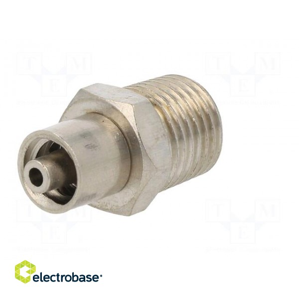 Adapter | metallic | Luer Lock | for dispensing cartridges | metal image 2