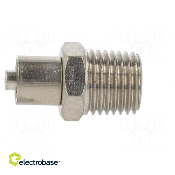 Adapter | metallic | Luer Lock | for dispensing cartridges | metal image 3