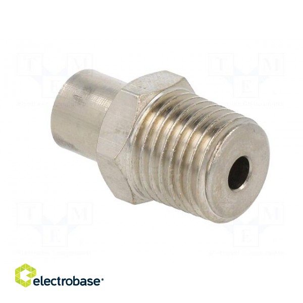 Adapter | metallic | Luer Lock | for dispensing cartridges | metal image 4