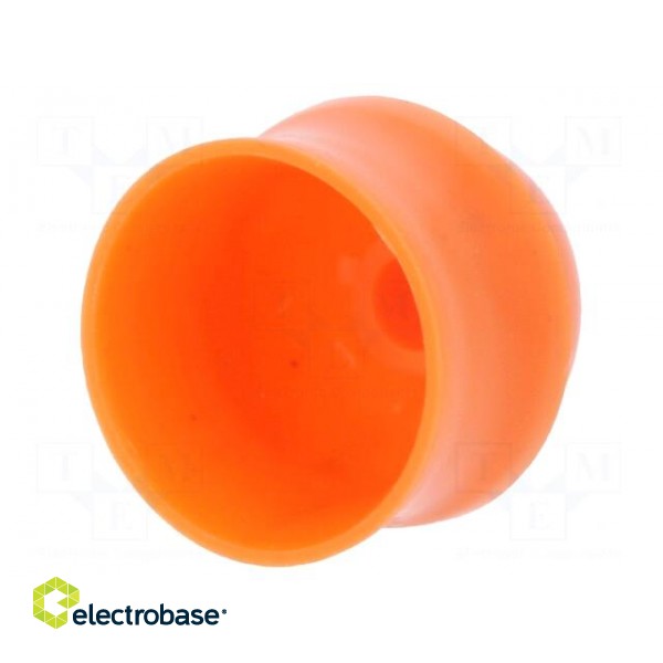 Plunger | 3ml | orange | low-viscosity fluids | silicone free | QuantX image 2