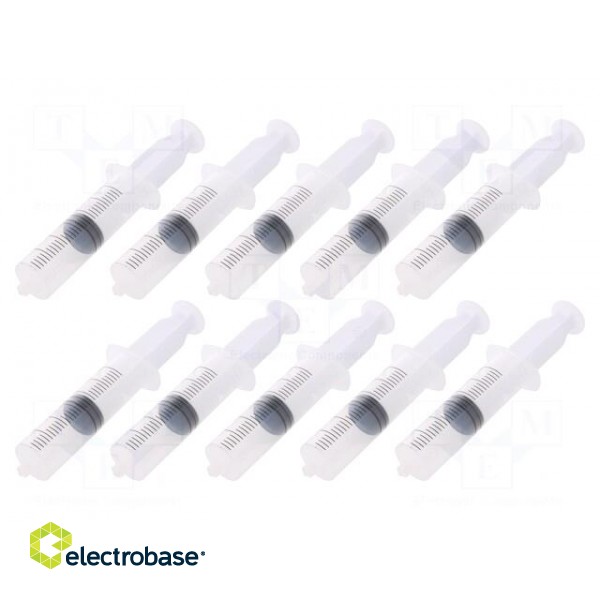 Syringe | 60ml | Colour: transparent | Luer Lock | Mat: polypropylene