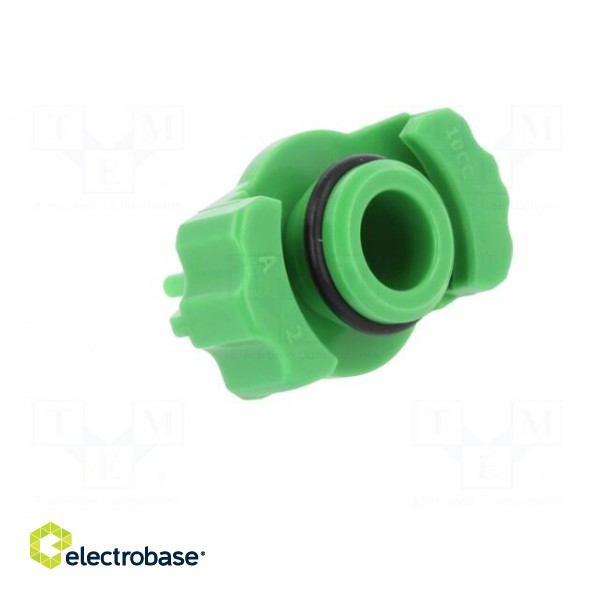 Syringe adapter | 10ml | green | for dispensers,for syringes image 8