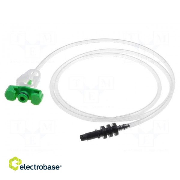 Syringe adapter | 3ml | green | silicone free | QuantX