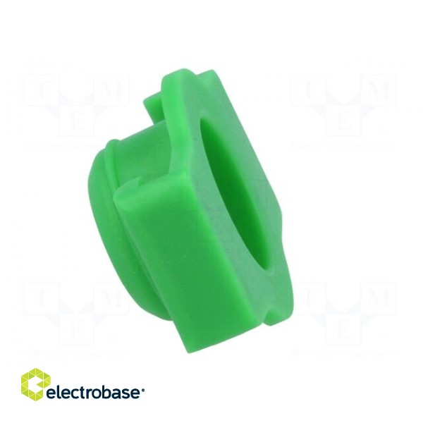Syringe plug | 10ml | green | for syringes | silicone free | QuantX image 3