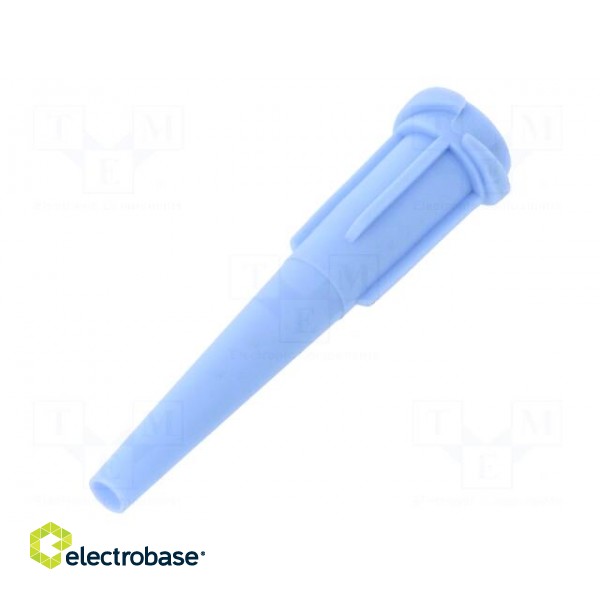 Needle: plastic | 1.25" | Size: 13 | straight,conical | 2mm