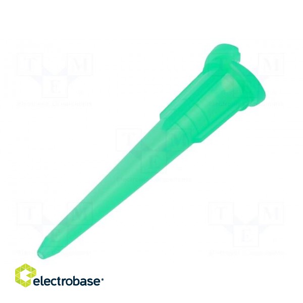 Needle: plastic | 1.25" | Size: 18 | double tapered,straight | 0.84mm