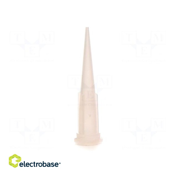 Needle: plastic | 1.25" | Size: 27 | straight | UV block