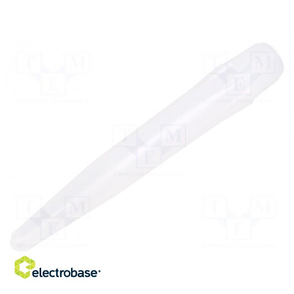 Needle: plastic | 4" | straight,conical | Mounting: 1/4" | 2.38mm