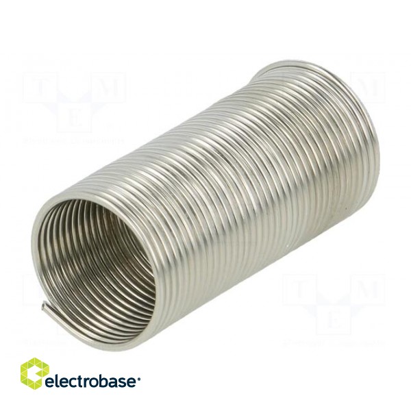 Soldering wire | Sn96Ag4 | 1mm | 10g | lead free | Package: phial | 221°C image 2