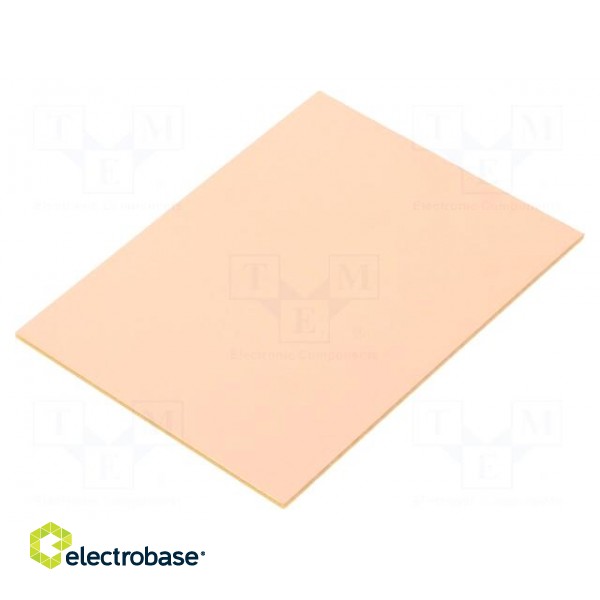 Laminate | hard paper | 1.6mm | L: 75mm | W: 100mm | Coating: copper image 1