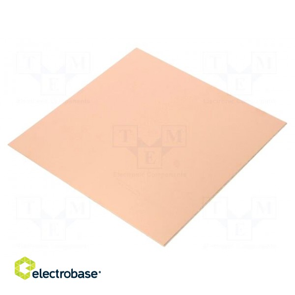 Laminate | FR4,epoxy resin | 1.6mm | L: 150mm | W: 150mm | double sided image 2