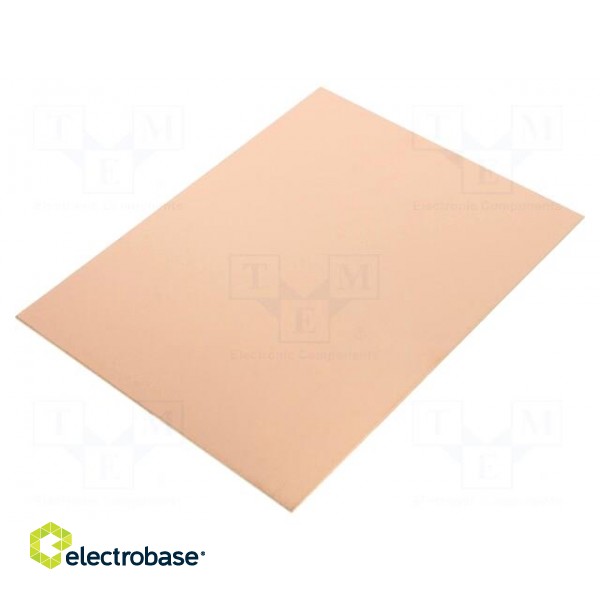 Laminate | FR4,epoxy resin | 1.6mm | L: 150mm | W: 200mm | double sided image 1