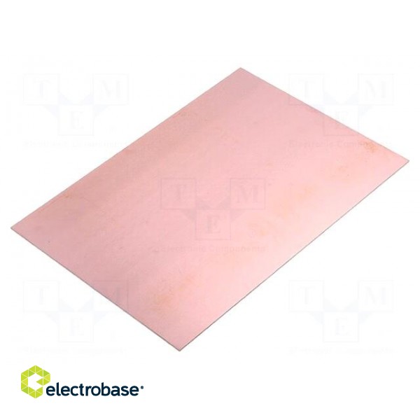 Laminate | FR4 | 1.5mm | L: 233mm | W: 160mm | Coating: copper