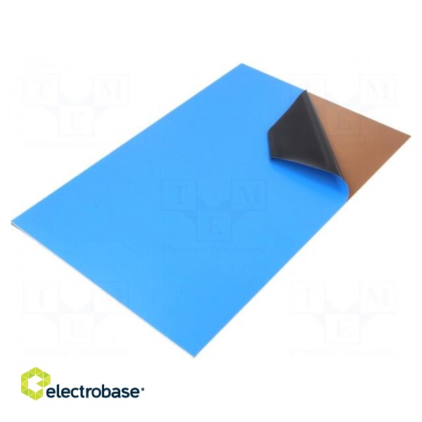 Laminate | FR4,epoxy resin | 1.6mm | L: 200mm | W: 300mm | double sided фото 2
