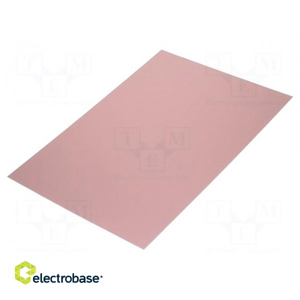 Laminate | FR4 | 1mm | L: 420mm | W: 297mm | Coating: copper | double sided