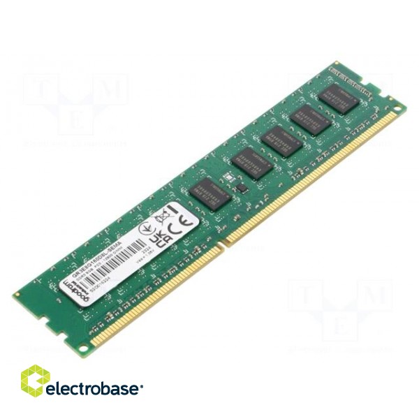 DRAM memory | DDR3 DIMM ECC | 1600MHz | 1.35÷1.5VDC | industrial