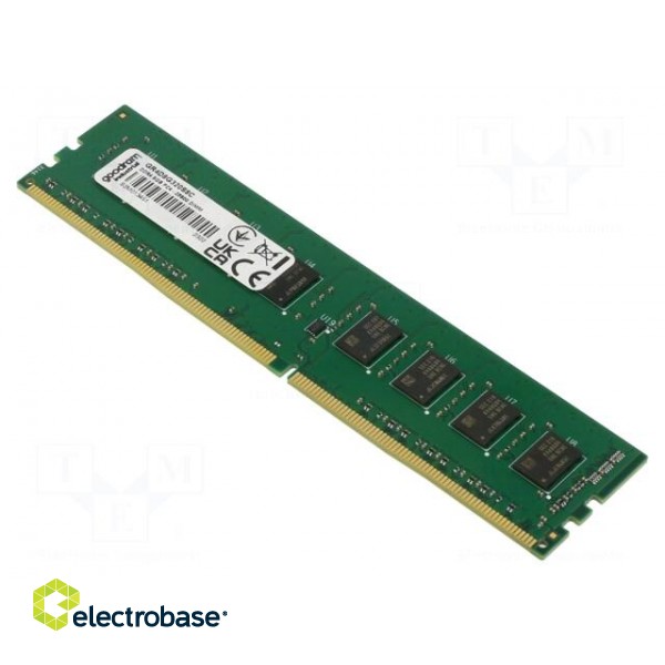 DRAM memory | DDR4 DIMM | 3200MHz | 1.2VDC | industrial | 1Gx8 | 0÷85°C