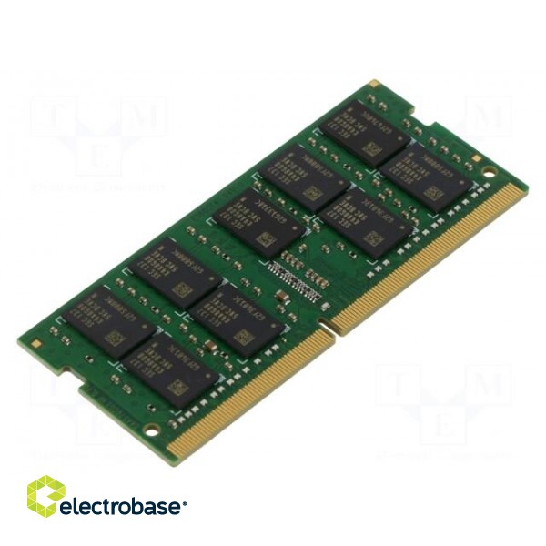 DRAM memory | DDR4 SODIMM ECC | 2666MHz | 1.2VDC | industrial | 1Gx8