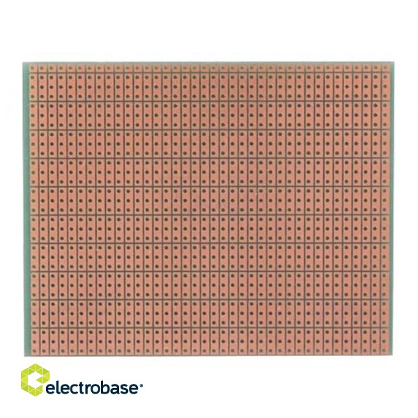 Board: universal | eurocard,single sided,prototyping | W: 100mm