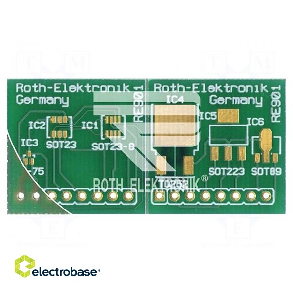 Board: universal | multiadapter | W: 22.8mm | L: 46.72mm