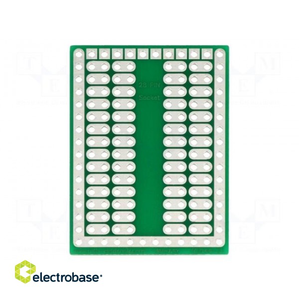 Board: universal | single sided,prototyping | W: 31.75mm | L: 42.54mm