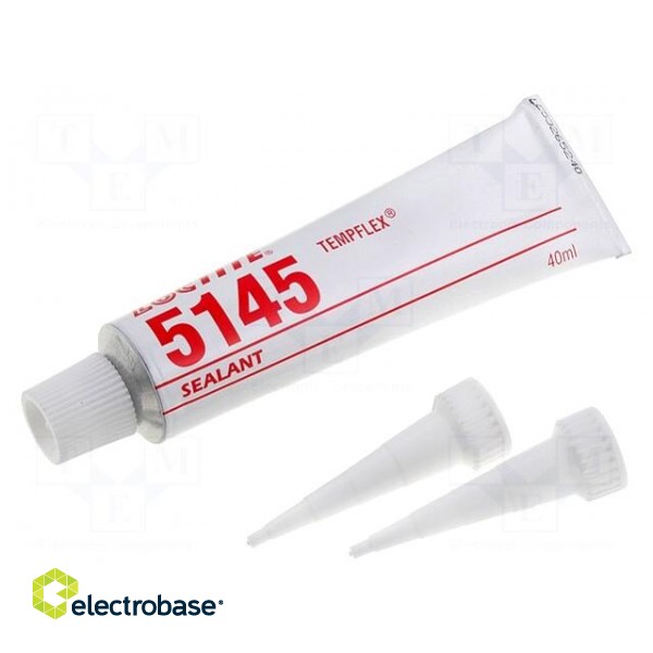 Sealant adhesive | gel | tube | 40ml | LOCTITE 5145 | max.180°C