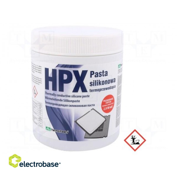 Heat transfer paste | silicon based | 1000g | PASTA HPX | 2.8W/mK